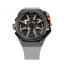 Men's Mazzucato black watch with rubber strap RIM Monza Black / Grey - 48MM Automatic
