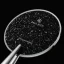 Men's black Paul Rich watch with steel strap Frosted Star Dust II - Void Black 43MM