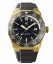 Złoty męski zegarek Paul Rich z gumowym paskiem Aquacarbon Pro Imperial Gold - Aventurine 43MM Automatic