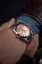Herrenuhr aus Silber Nivada Grenchen mit Stahlband Antarctic Spider Salmon Date 32042A04 38MM Automatic