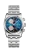 Relógio Cimier pulseira de prata com pulseira de aço para homem 711 HERITAGE CHRONOGRAPH Steel Blue 39,5MM Automatic