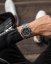 Relógio masculino Vincero prateado com pulseira de aço The Apex Black Ember 42MM