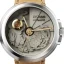 Montre 22Designstudio Watches pour homme en couleur argent avec bracelet en cuir Rabbit Edition Concrete 45MM Automatic