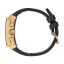 Goldene Herrenuhr Ralph Christian mit Gummiband The Polaris Chrono - Gold / Obsidian Black 42,5MM