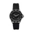 Men's silver Marathon Watches watch with rubber strap Large Diver's Quartz 41MM