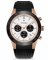 Men's black Vincero watch with a rubber strap The Rogue Rose Gold/White 43MM