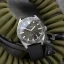 Reloj Circula Watches plata para hombre con banda de goma AquaSport II - Black 40MM Automatic