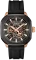 Czarny zegarek męski Audaz Watches z gumowym paskiem Maverick ADZ 3060-04 - Automatic 43MM