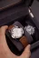 Orologio da uomo Nivada Grenchen in colore argento con cinturino in pelle Antarctic 35001M15 35MM