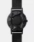 Men's black Eone watch with steel strap Bradley Element - Black 40MM