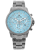 Stříbrné pánské hodinky Louis XVI s ocelovým páskem Palais Royale With Diamond 1823 - Silver 43MM