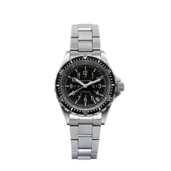 Men's silver Marathon Watches watch with steel strap Medium Diver's Automatic 36MM