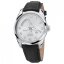 Men's silver Epos watch with leather strap Passion 3402.142.20.38.25 43MM Automatic