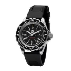 Strieborné pánske hodinky Marathon Watches s ocelovým pásikom Official USMC™ Large Diver's 41MM Automatic