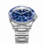 Zilver herenhorloge van Venezianico met stalen band Nereide 3321502C Blue 42MM Automatic