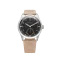 Strieborné pánske hodinky Praesidus s koženým opaskom DD-45 Patina 38MM Automatic