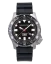 Reloj Momentum Watches Plata para hombres con una banda elástica Torpedo Pro Eclipse Solar Rubber 44MM