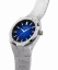 Reloj Paul Rich plateado para hombre con correa de acero Frosted Star Dust Moonlit Wave - Silver 45MM