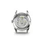 Srebrny zegarek męski Milus Watches ze skórzanym paskiem Snow Star Boreal Green 39MM Automatic