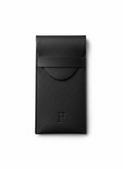 Ferro & Company black leather watch case
