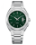 Men's silver NYI watch with steel strap The Brooklyn - Silver 42MM