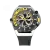 Men's Mazzucato black watch with rubber strap RIM Scuba Black / Yellow - 48MM Automatic