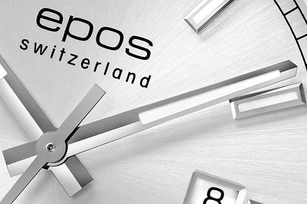 Ανδρικό ρολόι Epos ασημί με ατσάλινο λουράκι Passion 3501.132.20.18.30 41MM Automatic