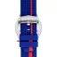 Men's silver Bomberg Watch with rubber strap RACING CARBON ST 45MM