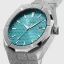 Ασημένιο ρολόι Paul Rich για άντρες με ιμάντα από χάλυβα Frosted Star Dust Arctic Waffle - Silver 45MM