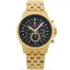 Men's gold Louis XVI watch with steel strap Frosted Aramis 1056 - Gold 43MM