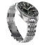 Orologio da uomo Circula Watches in colore argento con cinturino in acciaio AquaSport GMT - Black 40MM Automatic