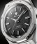 Men's silver Nivada Grenchen watch with steel strap F77 SST METEORITE MK2 68049A77 No Date 38MM Automatic