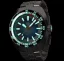 Men's silver NTH watch with steel strap DevilRay No Date - Silver / Blue Automatic 43MM
