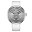 Orologio da uomo OLTO-8 argento con cinturino in pelle INFINITY-I RPM-Style Silver / White 46MM Automatic