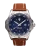 Silberne Herrenuhr ProTek Watches mit Lederband Dive Series 2003 42MM