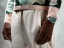 Men's silver Bomberg Watch with steel strap EDGE GREEN 43MM Automatic