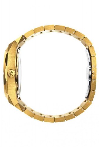 Montre homme en or Paul Rich avec bracelet en acier Star Dust - Gold Automatic 45MM