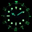 Relógio Audaz Watches de prata para homem com pulseira de aço Abyss Diver ADZ-3010-04 - Automatic 44MM