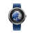 Men's silver CIGA Design watch with rubber strap U Blue Planet Titanum 46MM Automatic