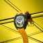 Relógio de homem Tsar Bomba Watch preto com pulseira de borracha TB8213 - Black / Yellow Automatic 44MM