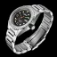 Men's silver Audaz Watches watch with steel strap Tri Hawk ADZ-4010-01 - Automatic 43MM