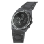 Montre Valuchi Watches pour homme en noir avec un bracelet en acier Lunar Calendar - Gunmetal Black Automatic 40MM