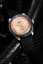 Men's silver Vulcain watch with rubber strap Skindiver Nautique - Salmon Beige Luminova - Rubber 44,5MM Automatic