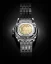 Stříbrné pánské hodinky Nivada Grenchen s ocelovým páskem Super Antarctic White 3.6.9 Cream 32066A04 38MM Automatic