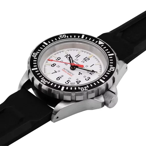 Orologio da uomo Marathon Watches in colore argento con cinturino in acciaio Arctic Edition Large Diver's 41MM Automatic