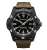 Schwarze Herrenuhr ProTek Watches mit Gummiband Official USMC Series 1016D 42MM
