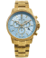 Zlaté pánské hodinky Louis XVI s ocelovým páskem Palais Royale No Diamond 1802 - Gold 43MM