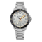 Relógio Circula Watches prata para homens com pulseira de aço DiveSport Titan - Grey / Black DLC Titanium 42MM Automatic