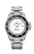 Męski srebrny zegarek Delma Watches ze stalowym paskiem Commodore Silver 43MM Automatic