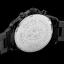 Reloj negro Luis XVI para hombre con correa de acero Palais Royale 894 - Black 43MM